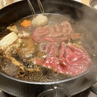 先斗町しゃぶしゃぶすき焼き きらく - 