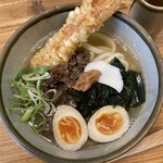 レンゲ - 肉わかズ1,050円　温うどん