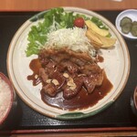 グリル＆カレー　カキヤス - トンテキ定食