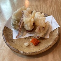 対馬のどぐろとイカ活き造り 博多 魚蔵 都ホテル店 - 