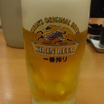 Hidakaya - 生ビール：３００円