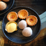 タルト ココナッツ白玉団子 蒸しパン