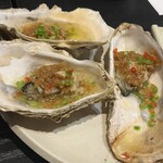 四季香  - パーナ貝のニンニク蒸し：1480円