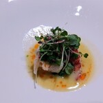 フレンチレストラン 蔦の葉 - オマール海老のバターソース