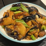 四季香  - ジャガイモ、ナス、ピーマン炒め：1180円