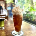 AGNEYA forged in fire - ⑤タマリンドとライムのフレッシュジュース 綿飴トッピング 46000ルピア≒435円