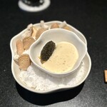 August - ⑥バティッククラム(インドネシアのアサリ)チャウダーとキャビア