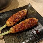 鶏料理処 串焼き 絆 - つくね(タレ)
