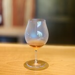 レストラン ウオゼン - ⑪-⑫：秋の野草+茸のパウダー+クロモジ+シダ