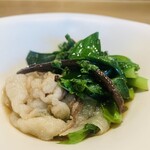 レストラン ウオゼン - 【止鍋-2】
      ⑫ 山菜の熊鍋
