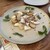 ハナイグチ - 料理写真:ホタテの炙りと蕪のカルパッチョ