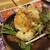 焼鳥酒場 本田商店 - 料理写真:半熟卵潰した直後のポテサラ