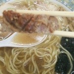 大吉製麺 - チャーシューの厚み