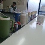 大吉製麺 - カウンターのみの店内