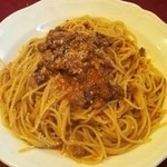 ペッシェヴィーノ - 豚肉のミート(大盛り）