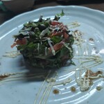 味の蔵どんつく - 茄子とトマトのサラダ