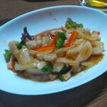 味の蔵どんつく - 牛もつ炒め