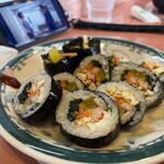 石焼ピビンパ食 - 韓国海苔巻きランチ
