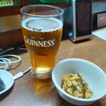 味の蔵どんつく - ノンアルコールビールとお通し