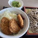 成田東カントリークラブ - 【和風たれかつ丼と蕎麦】¥1,590
