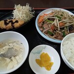 台湾料理 福祥居 - ニラレバ定食