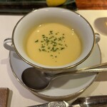 蟹遊亭 - コーンスープ