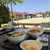 旬菜×パスタ Daccha - 料理写真:テラス席で食べました。