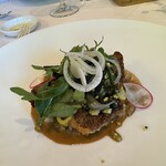 シェ草間 - 本日の鮮魚本日のスタイル　北海道産ソイ　リゾット添え