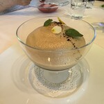 シェ草間 - ラム酒風味のパンナコッタとコーヒーゼリー