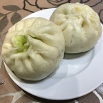中国西北料理 大新疆 - ニラ玉子まんじゅう