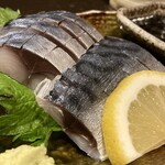 十三屋 大光 - とろサバきずし（500円＋税）