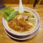 自家製麺 88 - 多加水麺中華そば(味アブラ) 930円