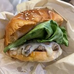Hare Bare Burger - ハレバレマッシュルームチーズバーガー