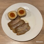 ガスト - チャーシュー＆煮玉子