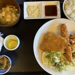 Torisen Shouraku - ミックスフライ定食