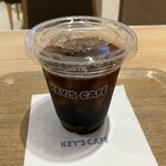 キーズカフェ - アイスコーヒー(380円)