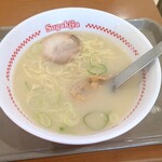 Sugakiya - ラーメン（食べかけ）¥430