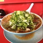 ラーメン 藤 - ラーメン 藤 本店の特製、野菜多め（14.02）