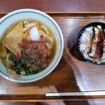 きしめん 平川 - うな丼定食　1,400円