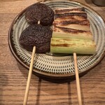 横浜鳥ぎん - 椎茸とイカダ