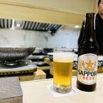 鮨 とっぴん 和田 - ビール