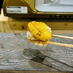 鮨 とっぴん 和田 - 紫うに