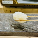 鮨 とっぴん 和田 - 甘海老キャビア