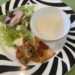 洋食屋 綺・Luck - 前菜とスープ