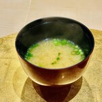 鮨 とっぴん 和田 - 味噌汁