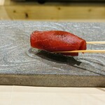 鮨 とっぴん 和田 - 赤身漬け