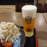 Onikuyasanno Teishokuto Don Iwaichikusan - 生ビール