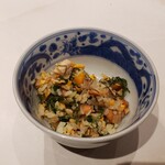 田中圭英 - 〆はすべて少な目にしてもらいました。(後でおかわりもしました笑)