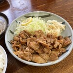 舞木ドライブイン - 焼肉定食（おかずの大盛り）
