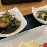 Izakaya Nishino - 小鉢は自分で2種チョイスできます(=´∀｀)